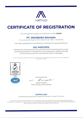 Sertifikat ISO 14001