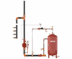 Viking Preaction Foam/Water System Supplied by Bladder Tank