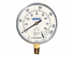 Viking Water Pressure Gauges and Air Pressure Gauge