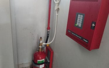 Gas Suppression System for Server Rooms in the Energy and Power Generation Sector