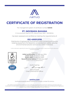 Sertifikat ISO 45001